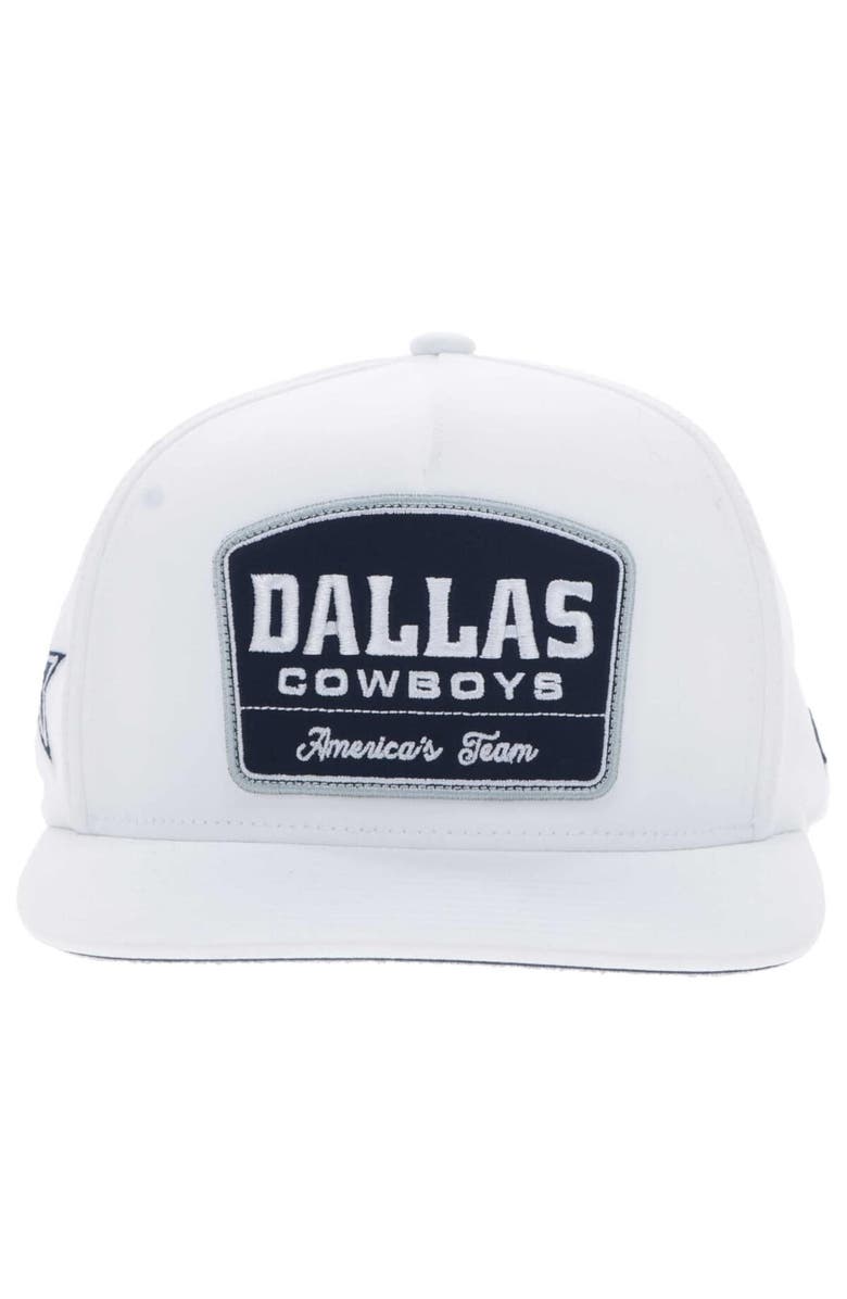 HOOEY Men's HOOey White Dallas Cowboys America's Team Adjustable Hat, Alternate, color, White