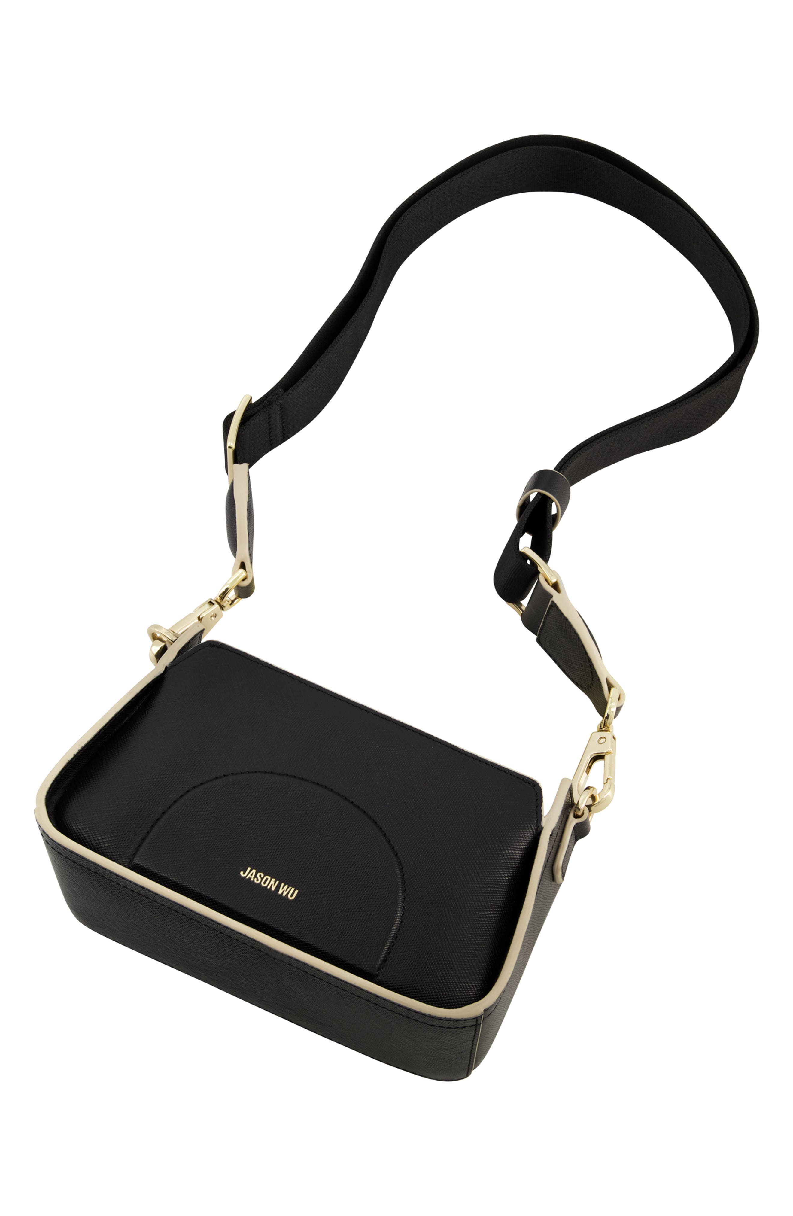 Crossbody handbag, Alternate, color, BLACK