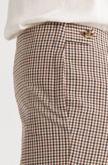 x Sara Walker Carolyn Check Pants