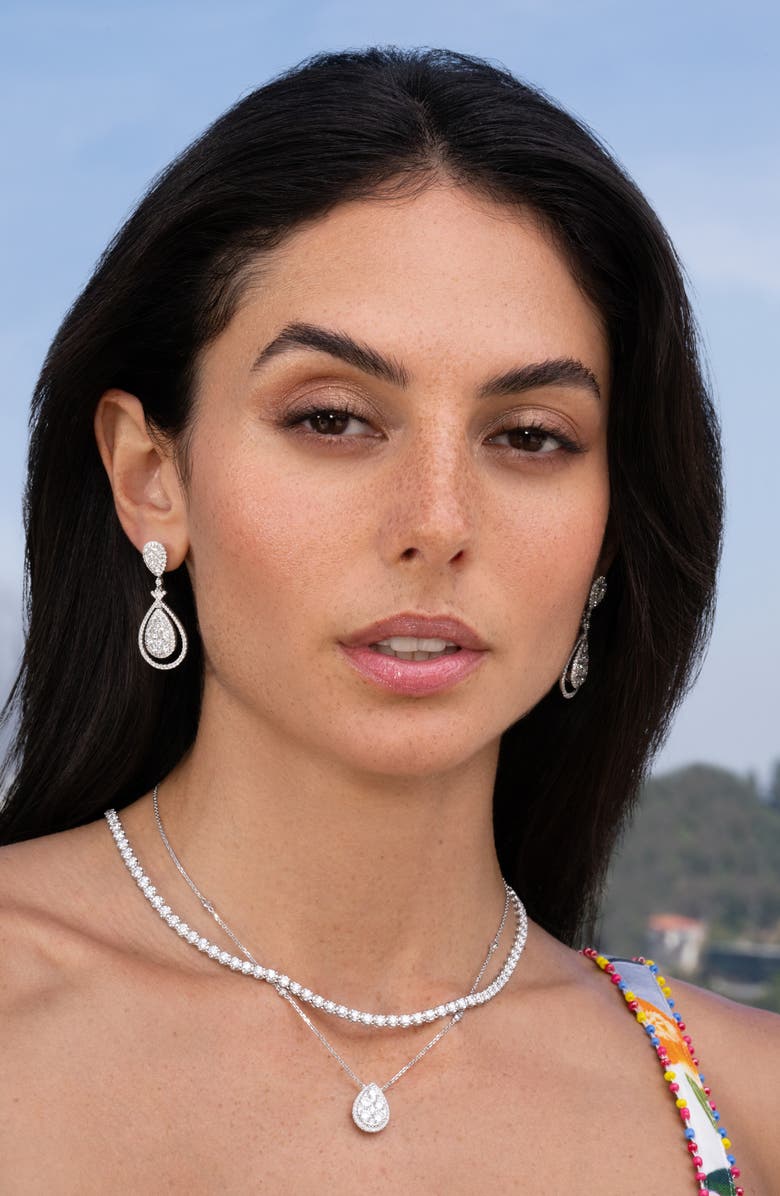 Bony Levy Audrey Diamond Pendant Necklace, Alternate, color, 18K White Gold