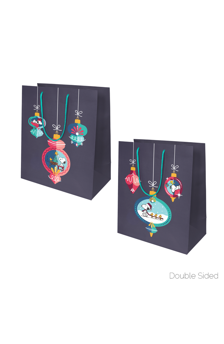 Jollity & Co. Snoopy's Seasons Greetings Large Gift Bag, Alternate, color, Assorted Pre-Pack