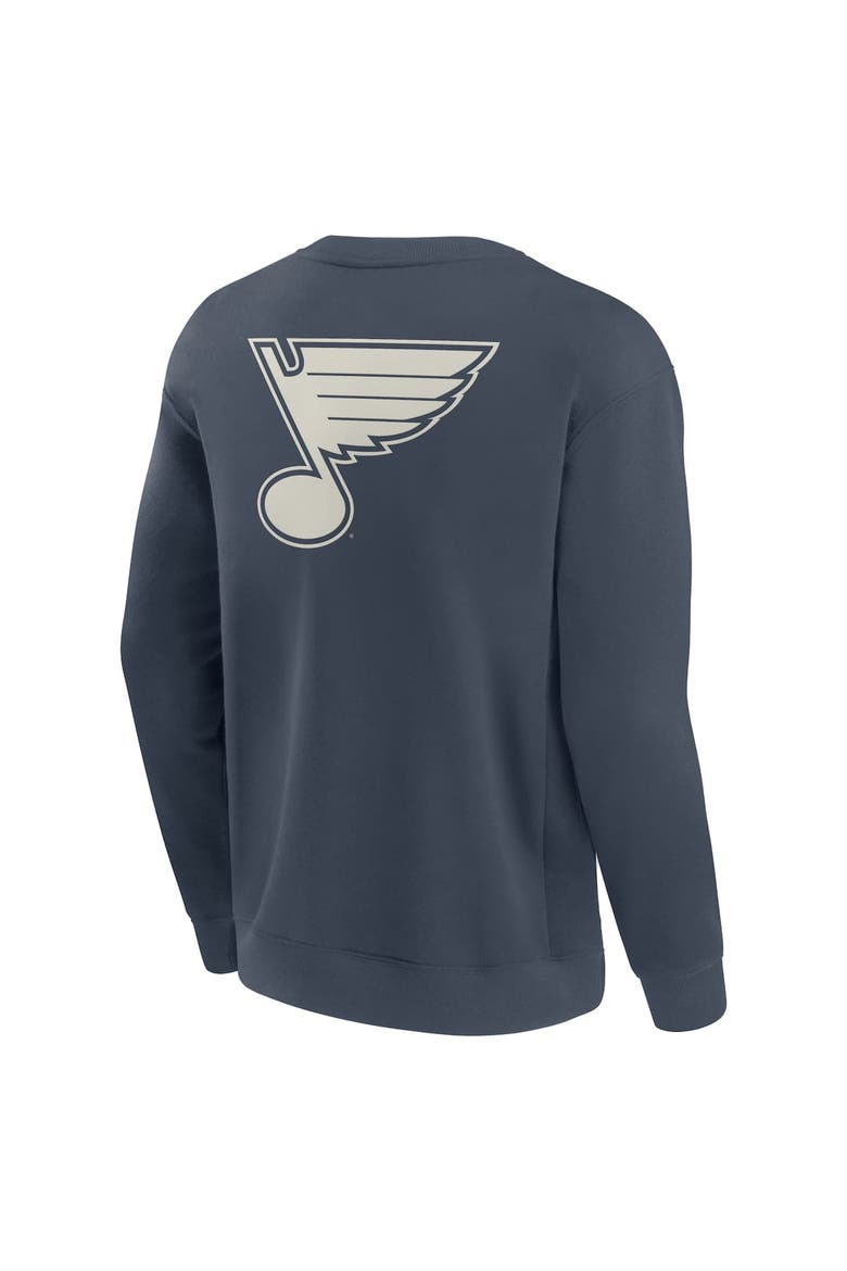 Men's Fanatics Blue St. Louis Blues Elements Future Ground Lettering Pullover Sweatshirt, Alternate, color, Blue