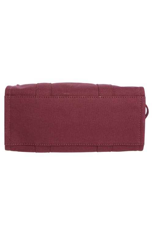 Marc Jacobs Borsa A Mano The Canvas Medium Tote Bag Dark Plum In Purple
