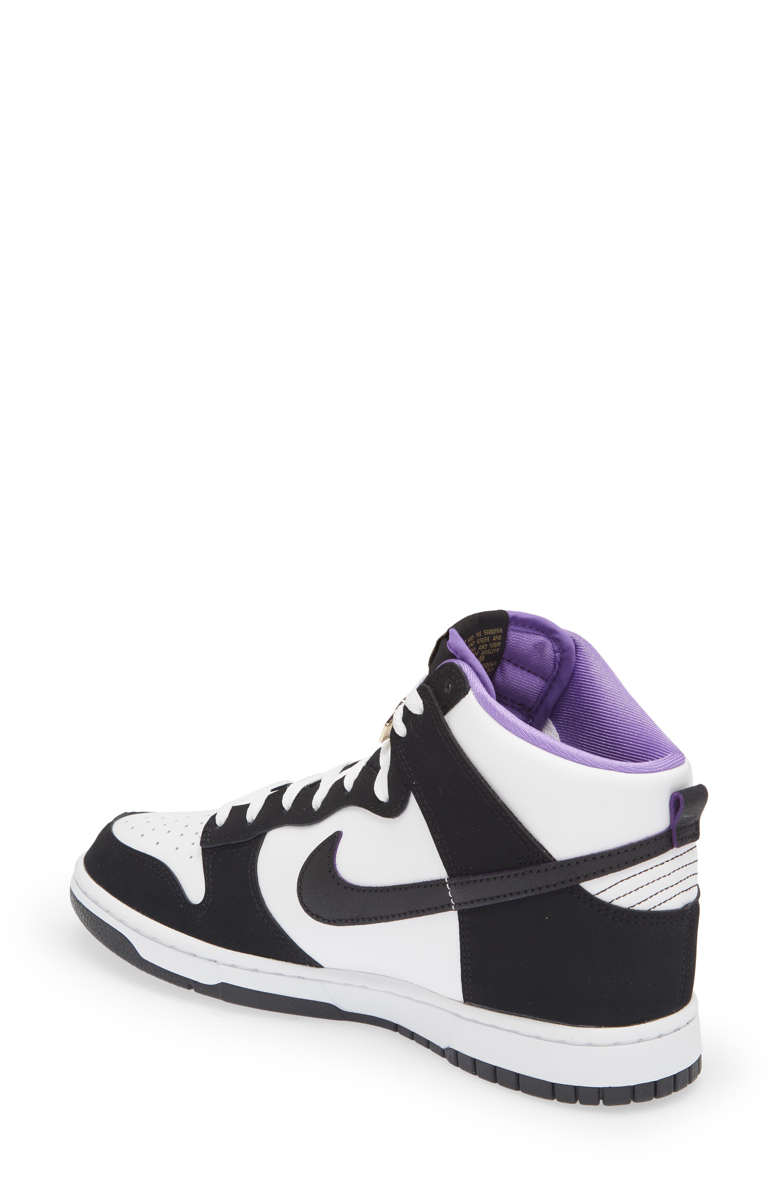 Nike Dunk High Retro Premium EMB Basketball Sneaker, Alternate, color, 