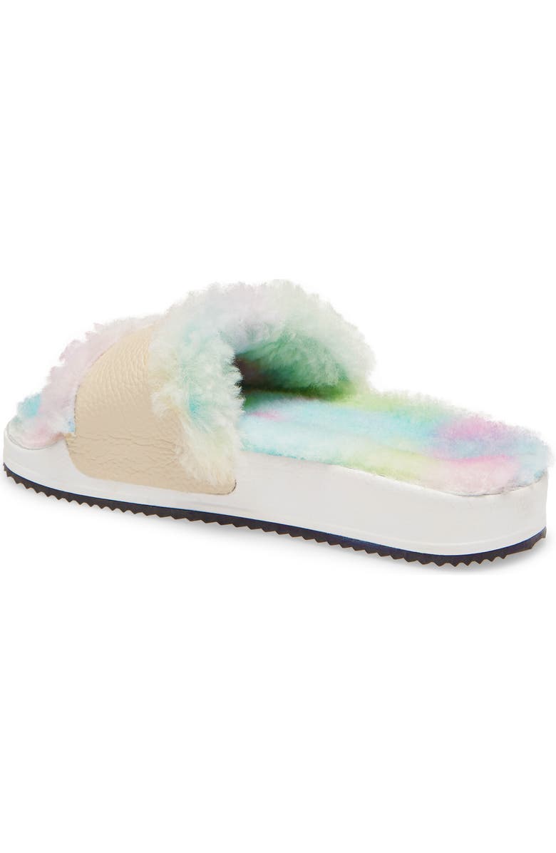 Golden Goose Poolstar Genuine Shearling Slide Sandal, Alternate, color,