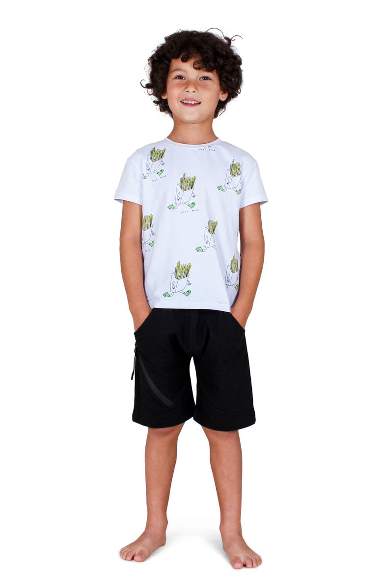 TINY TRIBE Fast Food Graphic Tee, Alternate, color,