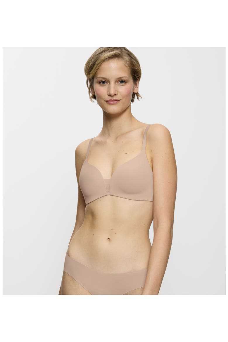 Flex Smart Wireless Padded Bra, Alternate, color, Soft Praline