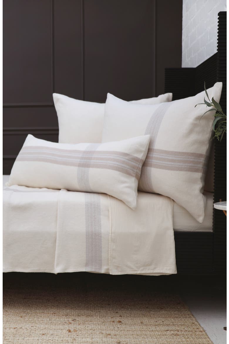 Geneva Bed Blanket, Alternate, color, IVORY/ TAUPE