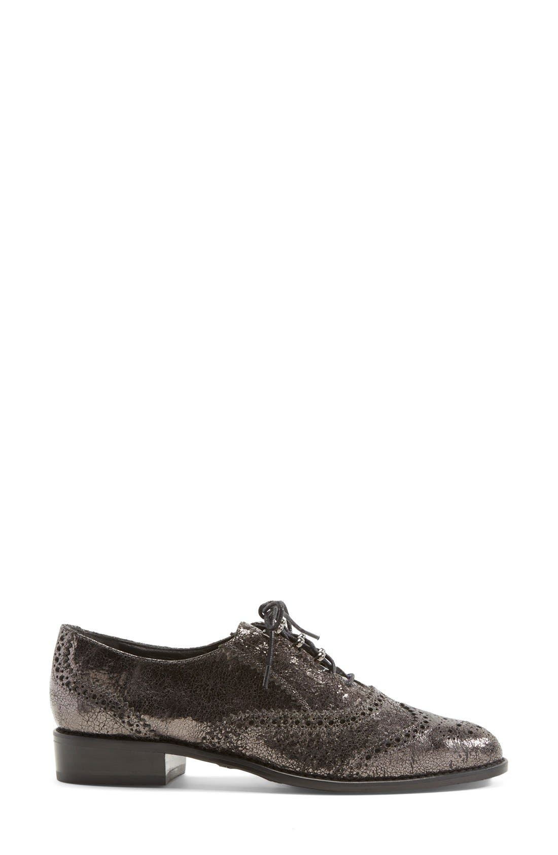 Stuart Weitzman 'Schoolboy' Oxford, Alternate, color, 