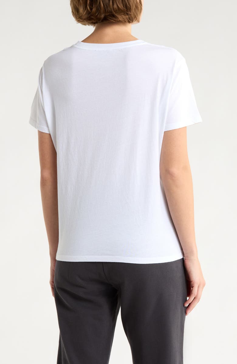 AllSaints Axyl Grace Graphic T-Shirt, Alternate, color, Optic White
