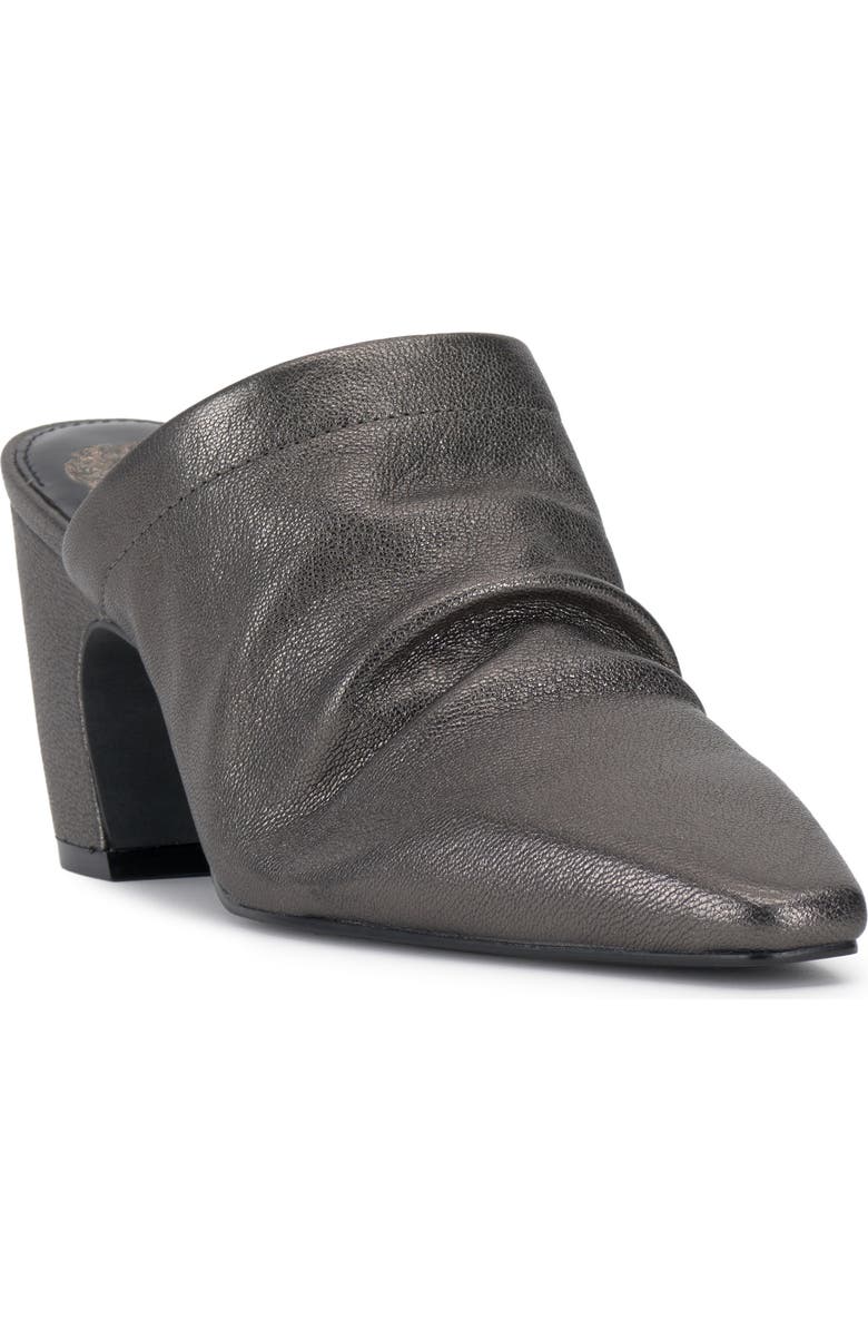 Vince Camuto Carlie Pointed Toe Mule, Main, color, Dark Pewter