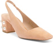 Stuart Weitzman Jute 60 Block Heel Slingback Pump