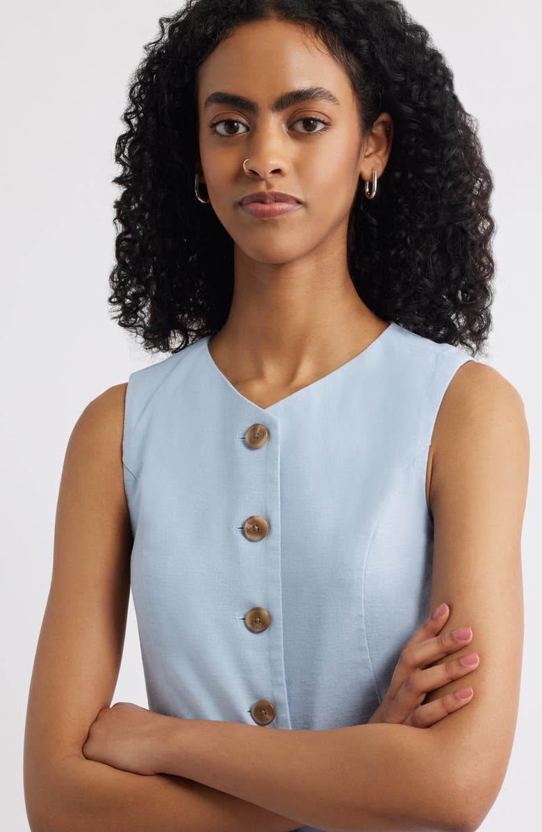 Open Edit Curved Hoop Earrings, Alternate, color, Silver