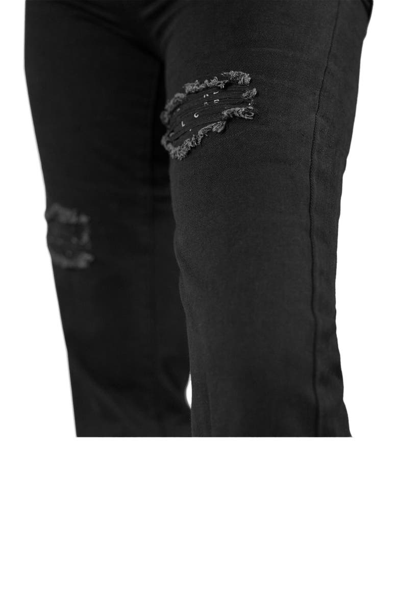 Monogram Jeans, Alternate, color, Black
