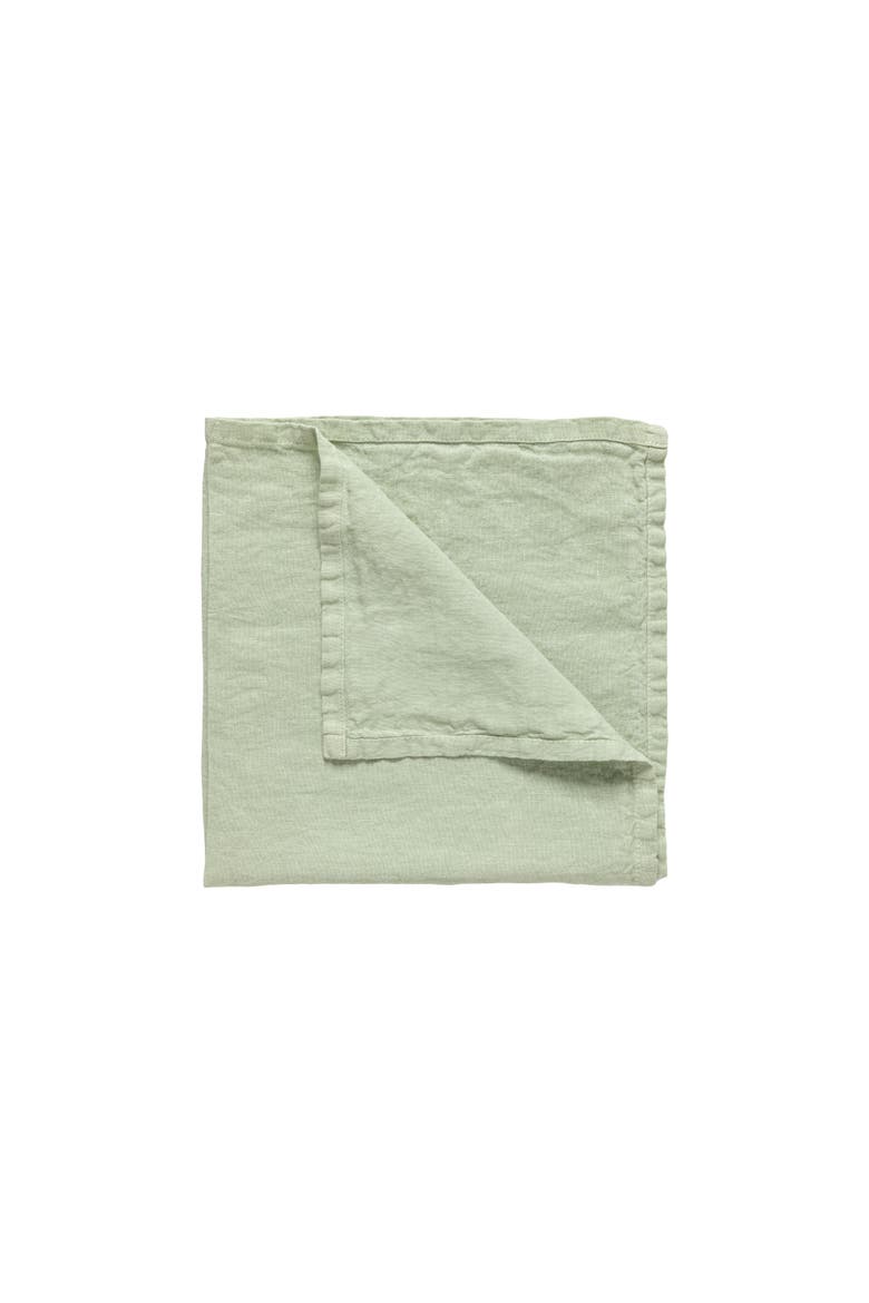 Maria Set/4 napkins, Main, color, Lily green