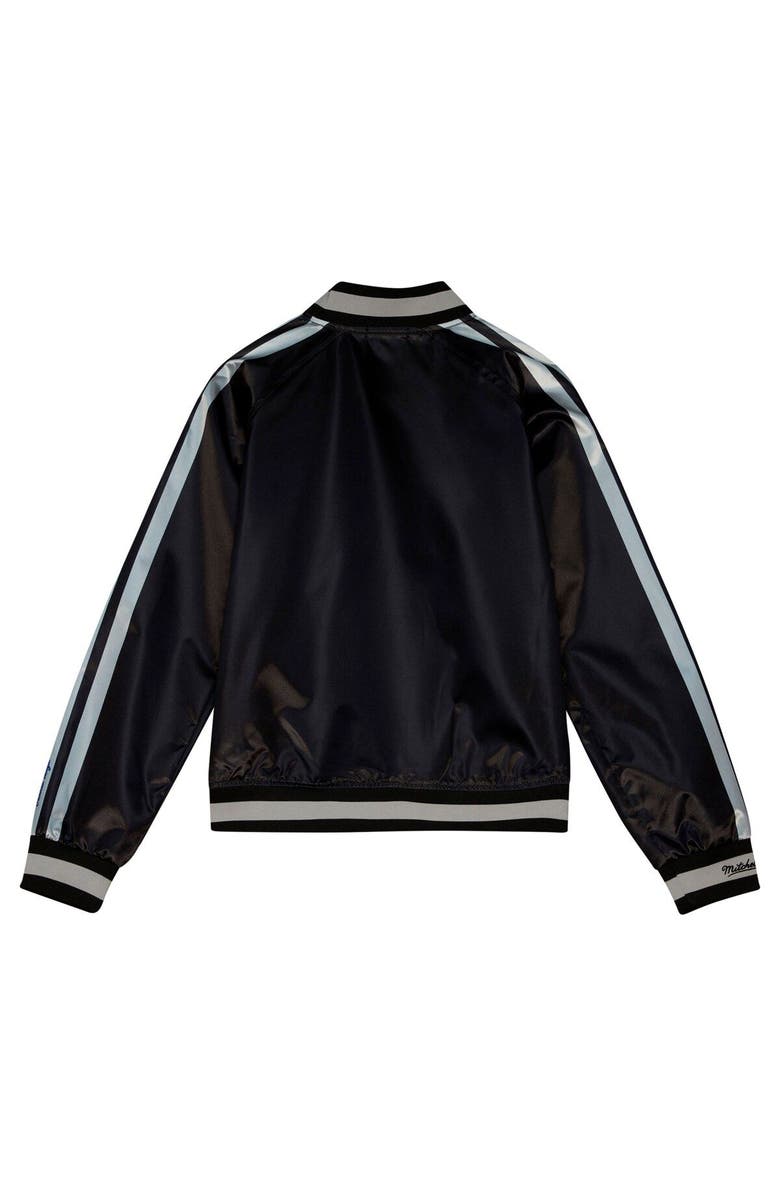 Mitchell & Ness Women's Mitchell & Ness Black Dallas Cowboys Raglan Satin Full-Snap Jacket, Alternate, color, Black