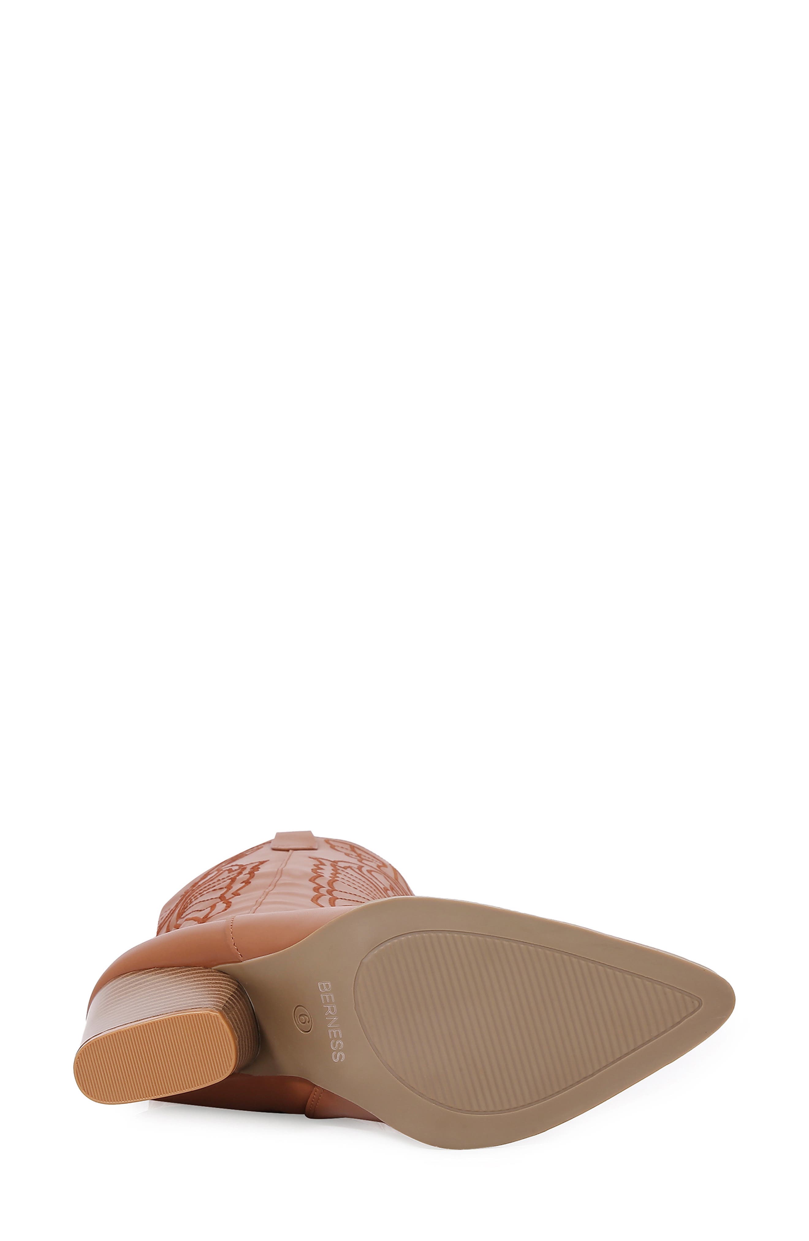 Anamaria Tall Western Boot, Alternate, color, CAMEL
