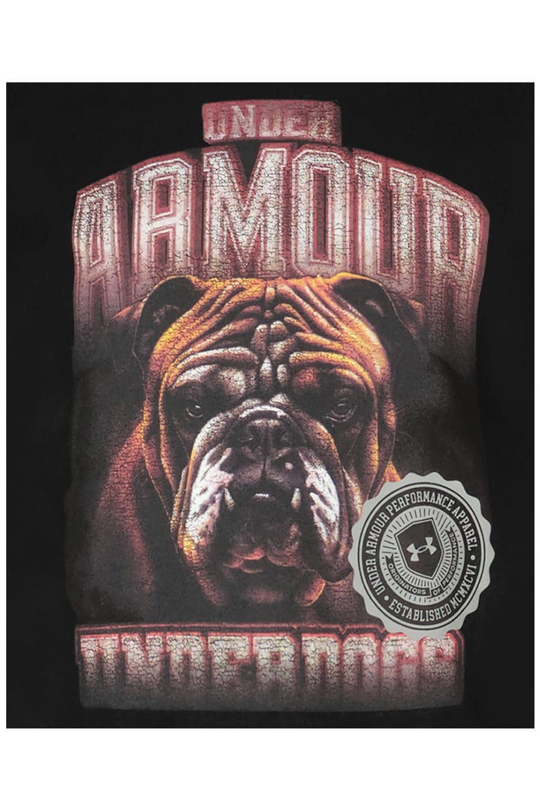 Kids' UA Underdogs Performance Graphic T-Shirt, Alternate, color, BLACK