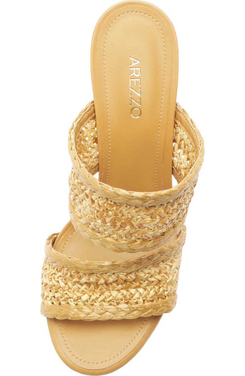 Arezzo Zula Stiletto Sandal, Alternate, color, Natural/ Caramel