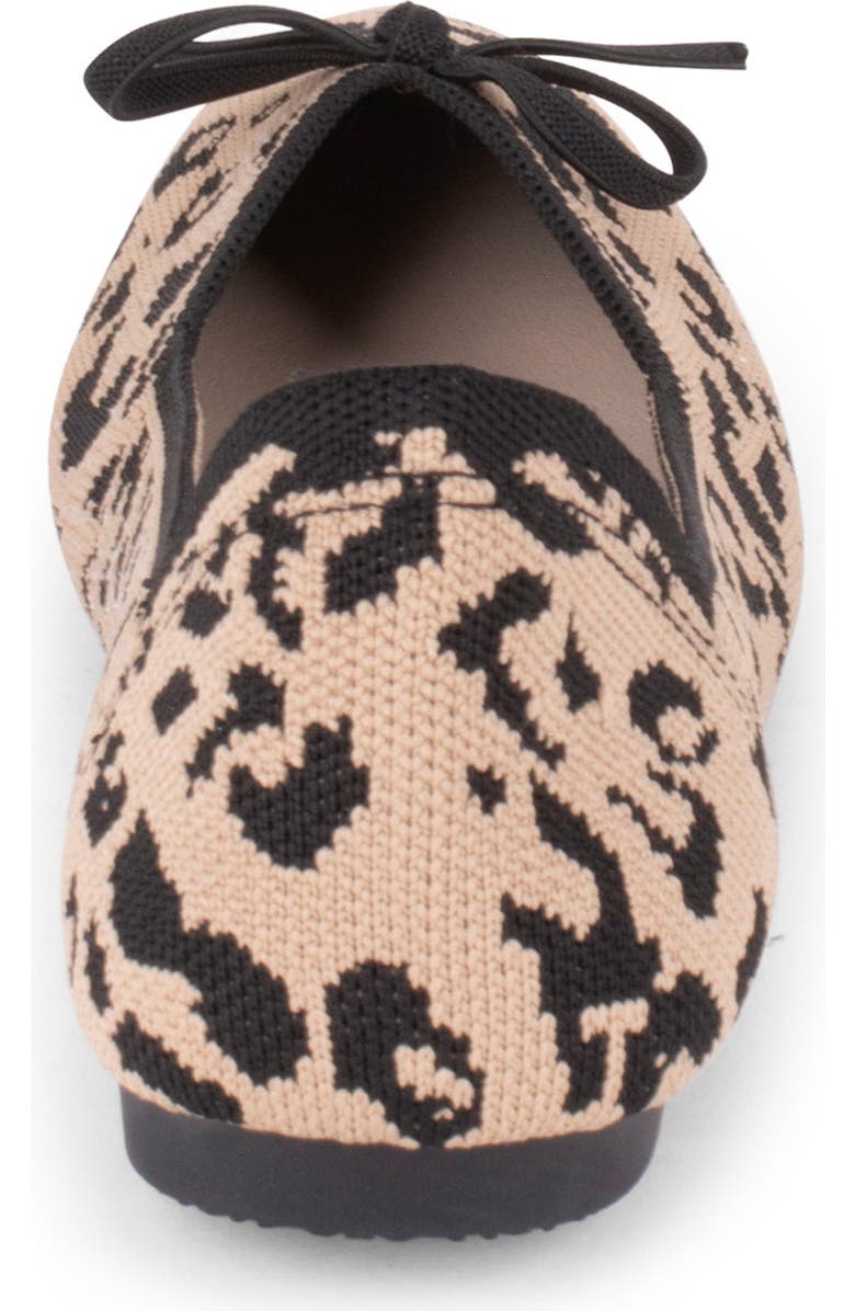 Tahari Tortuga Ballet Flat, Alternate, color, Cheetah