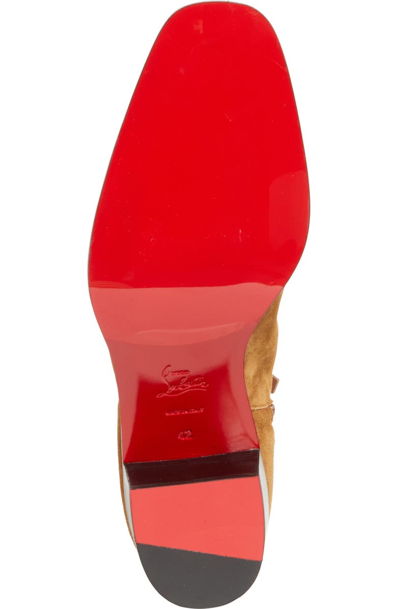 Christian Louboutin Ziggissimo Forever Ankle Boot, Alternate, color, Rhea