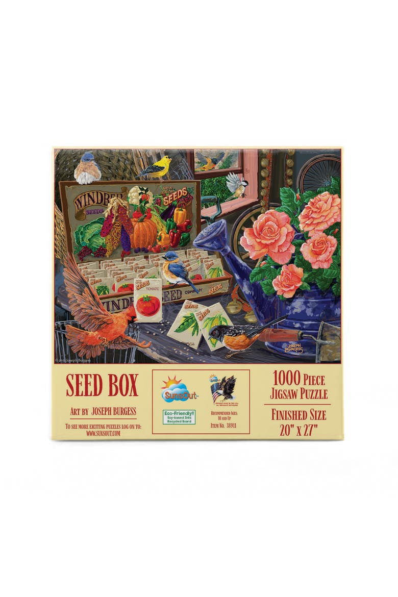Seed Box 1000 piece Jigsaw Puzzle for Adults, Alternate, color, Multicolor