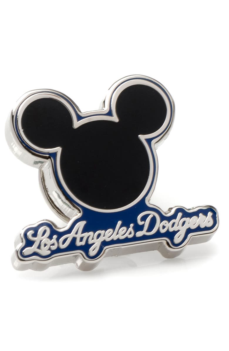 Cufflinks, Inc. Mickey Mouse Los Angeles Dodgers Lapel Pin, Main, color, Blue