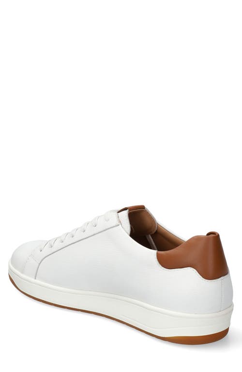 Mephisto Hasko Low Top Sneaker In White