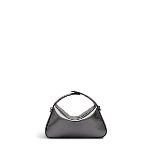 Radley De Beauvoir Small Ziptop Satchel Bag In Silver