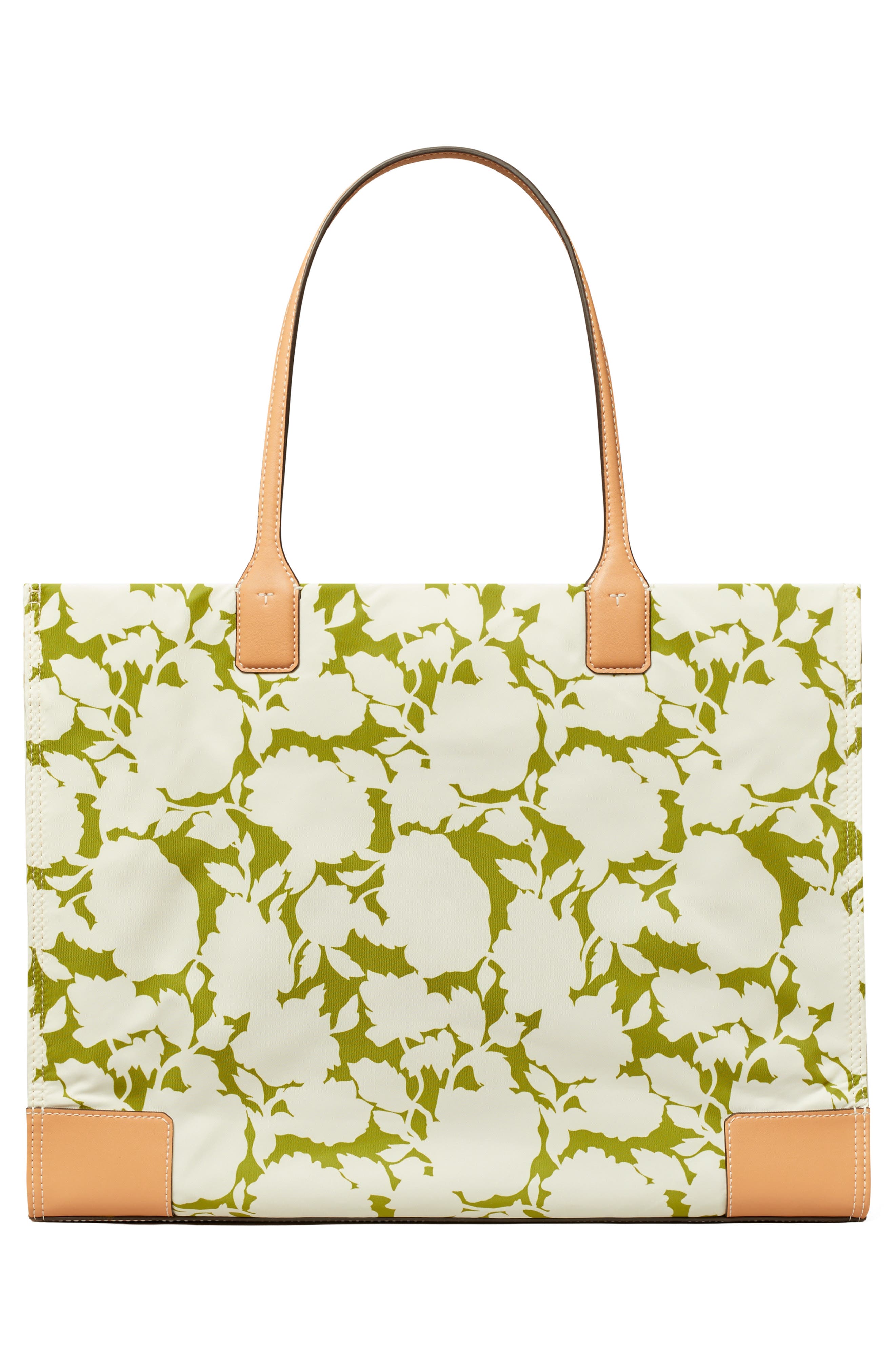 Tory Burch Ella Floral Recycled Polyester Tote, Alternate, color, 