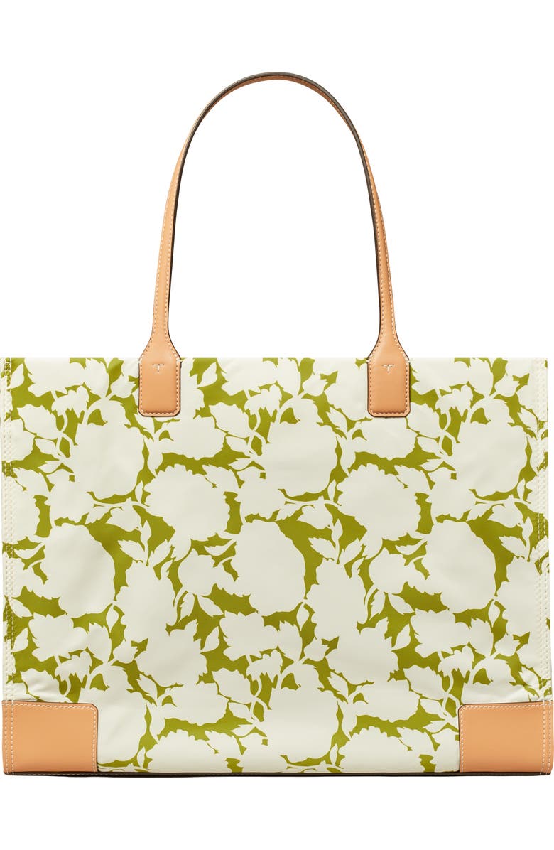 Tory Burch Ella Floral Recycled Polyester Tote, Alternate, color,