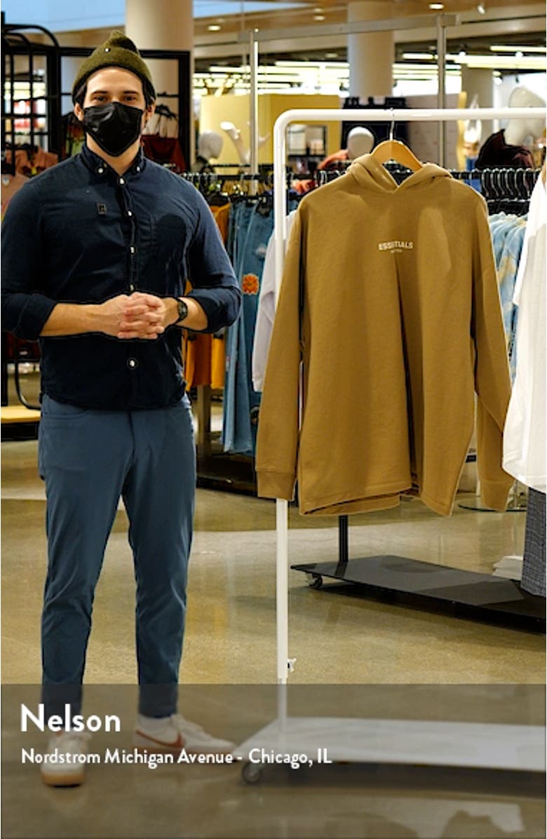 Logo Relaxed Graphic Hoodie, sales video thumbnail