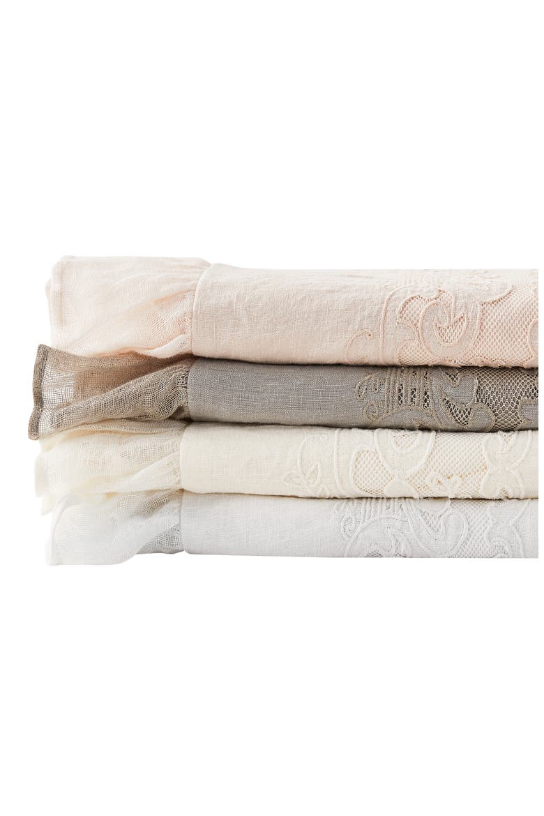 Tabitha Linen Duvet 3-Piece Set, Alternate, color, BLUSH