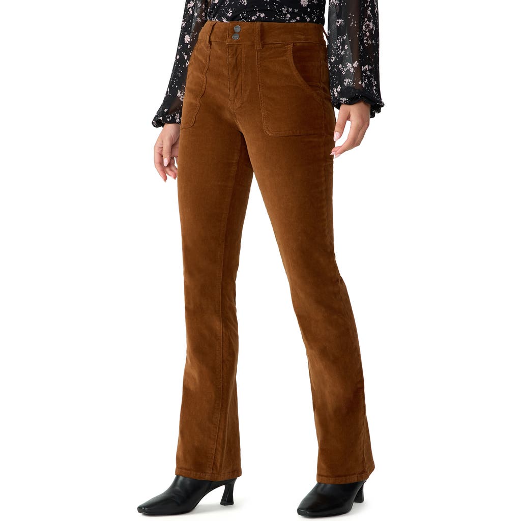 Sanctuary The Rocky High Waist Corduroy Bootcut Pants