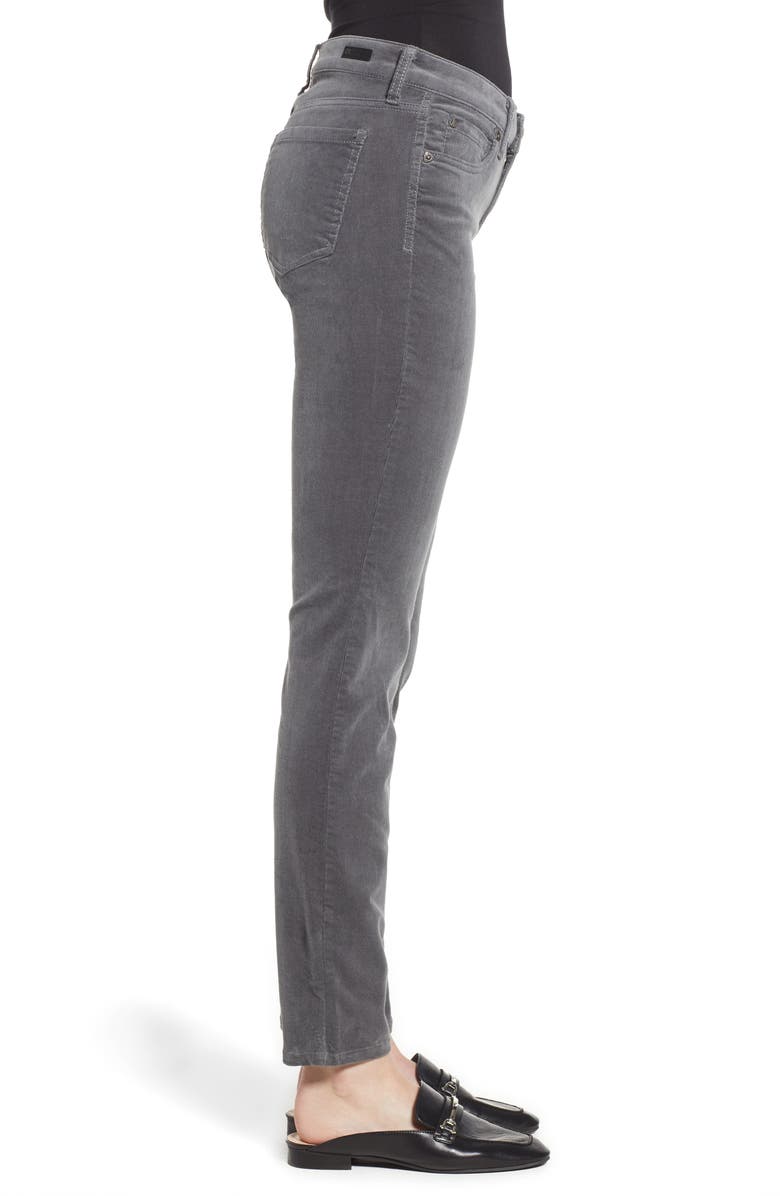 KUT from the Kloth Diana Stretch Corduroy Skinny Pants, Alternate, color, Fog