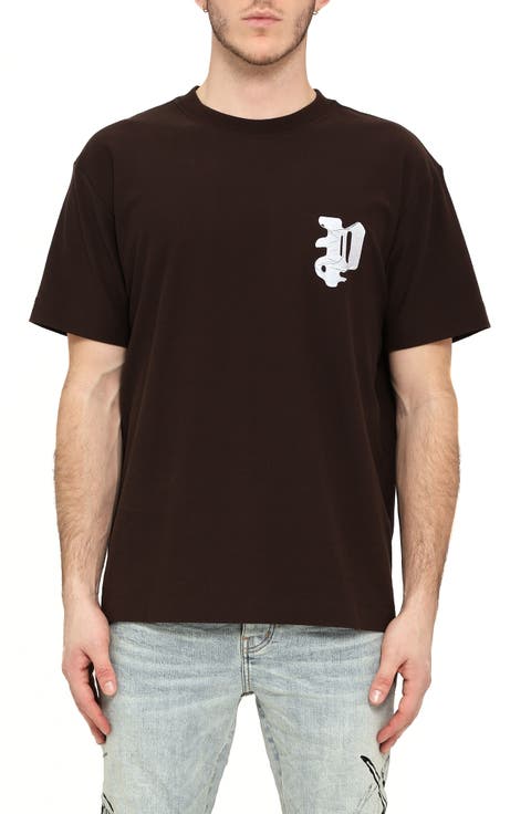 Textured Logo Graphic T-Shirt