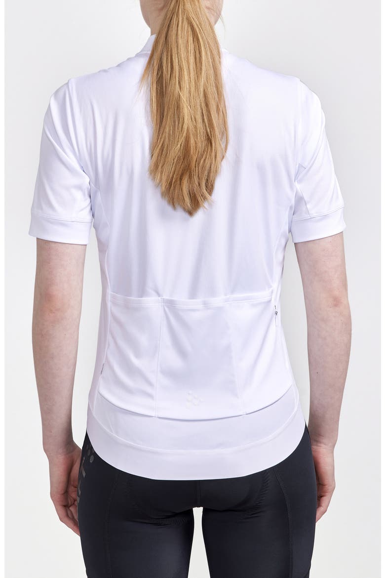 Core Essence Jersey Bike Top, Alternate, color, WHITE