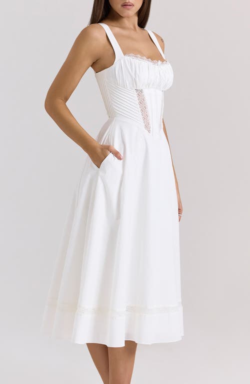 HOUSE OF CB HOUSE OF CB KIM MIDI SUNDRESS