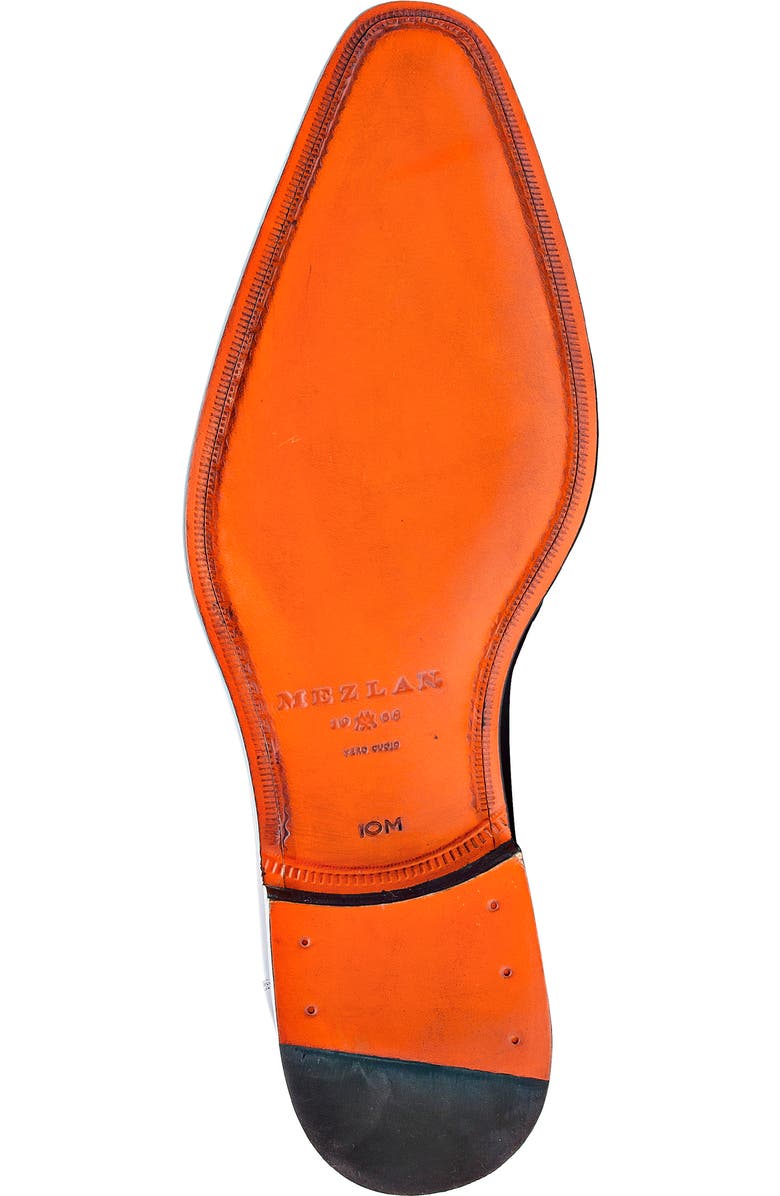 Mezlan Apron Toe Loafer, Alternate, color, Black