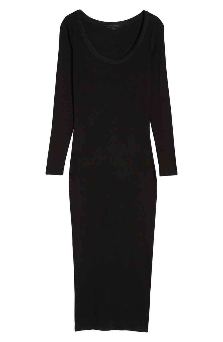 AllSaints Rina Long Sleeve Dress, Alternate, color, 