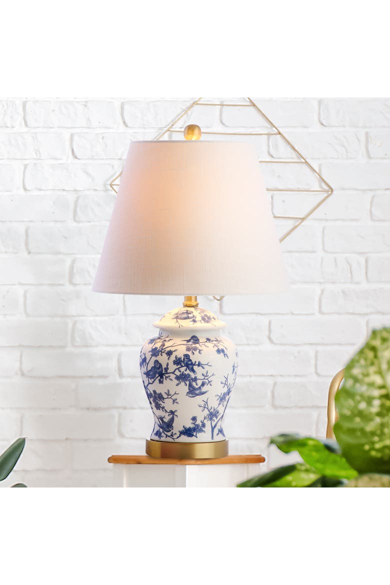 Penelope Chinoiserie Classic LED Table Lamp, Alternate, color, Blue/White