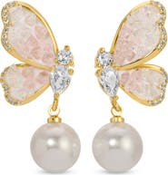 EYE CANDY LOS ANGELES Nesha Butterfly Drop Earrings