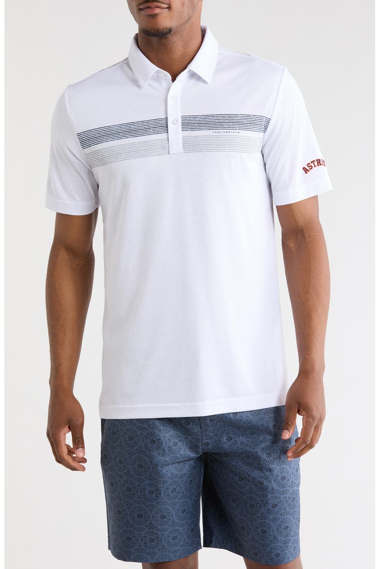 Seattle Mariners Top Recruit Polo, Main, color, WHITE
