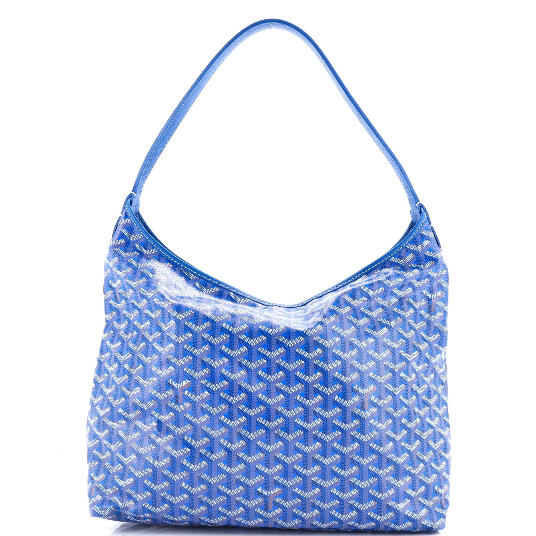 Pre-Owned Goyard Boheme Hobo Coated Canvas, Main, color, 