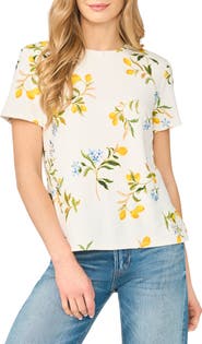 Ted Baker Lemon Floral Jersey T-Shirt