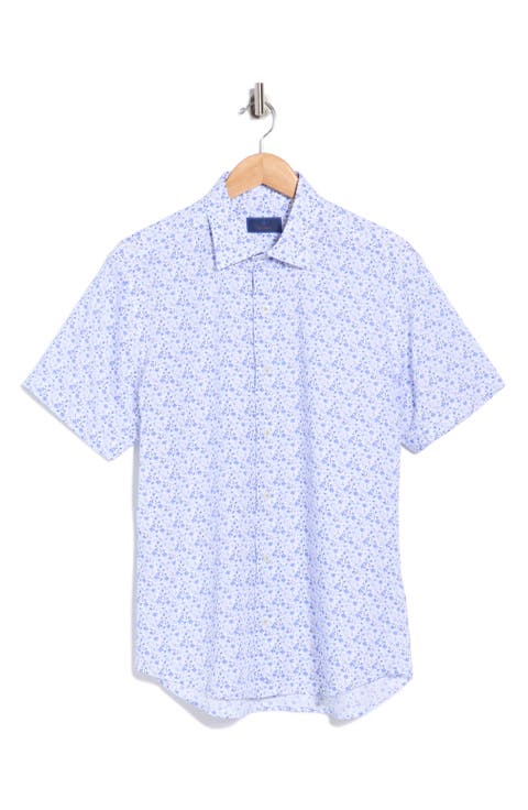 Print Button-Up Shirt
