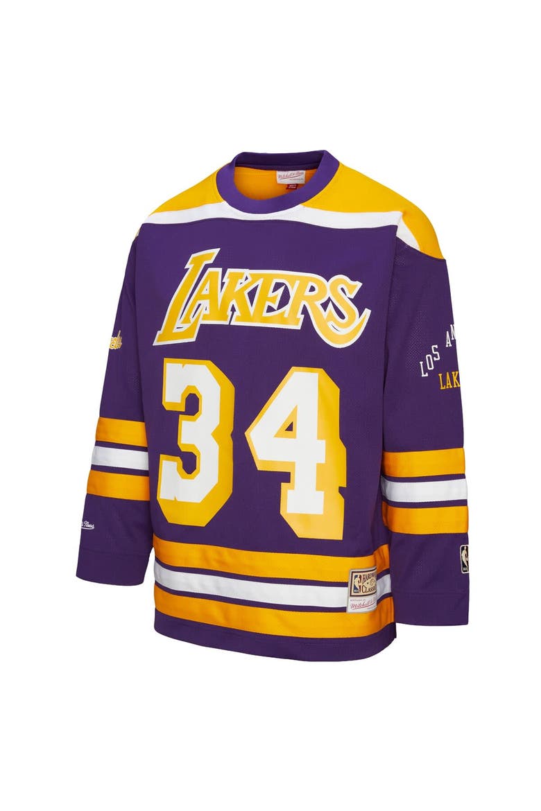 Mitchell & Ness NBA Lakers ユニフォーム Mitchell & Ness Unisex Mitchell & Ness Shaquille O'Neal Purple Los