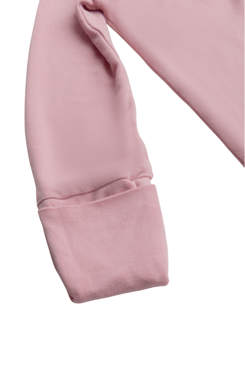 Kindred Bravely Zip Up Baby Pajamas In Purple