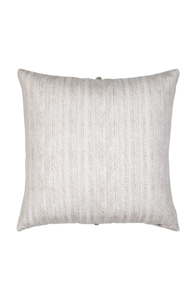 Elaine Smith Dressage Pebble Hand Macrame Indoor & Outdoor Woven Accent Pillow, Alternate, color, Pebble