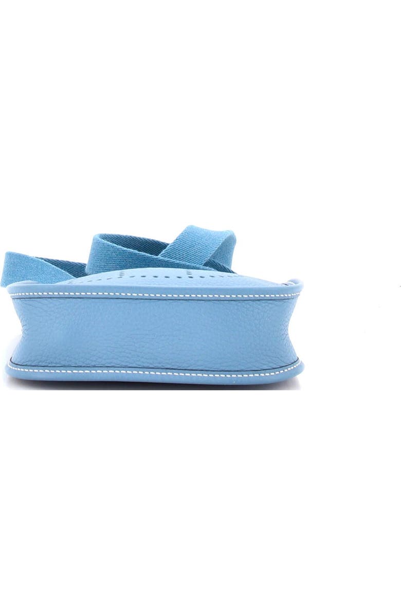 Pre-Owned Hermes Evelyne Bag Gen III Clemence TPM, Alternate, color, Bleu Jean